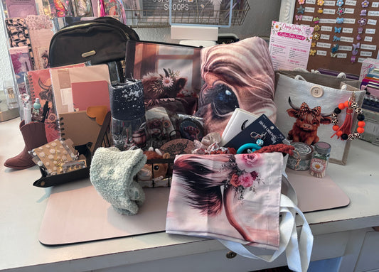 Custom Curated Highland Cow